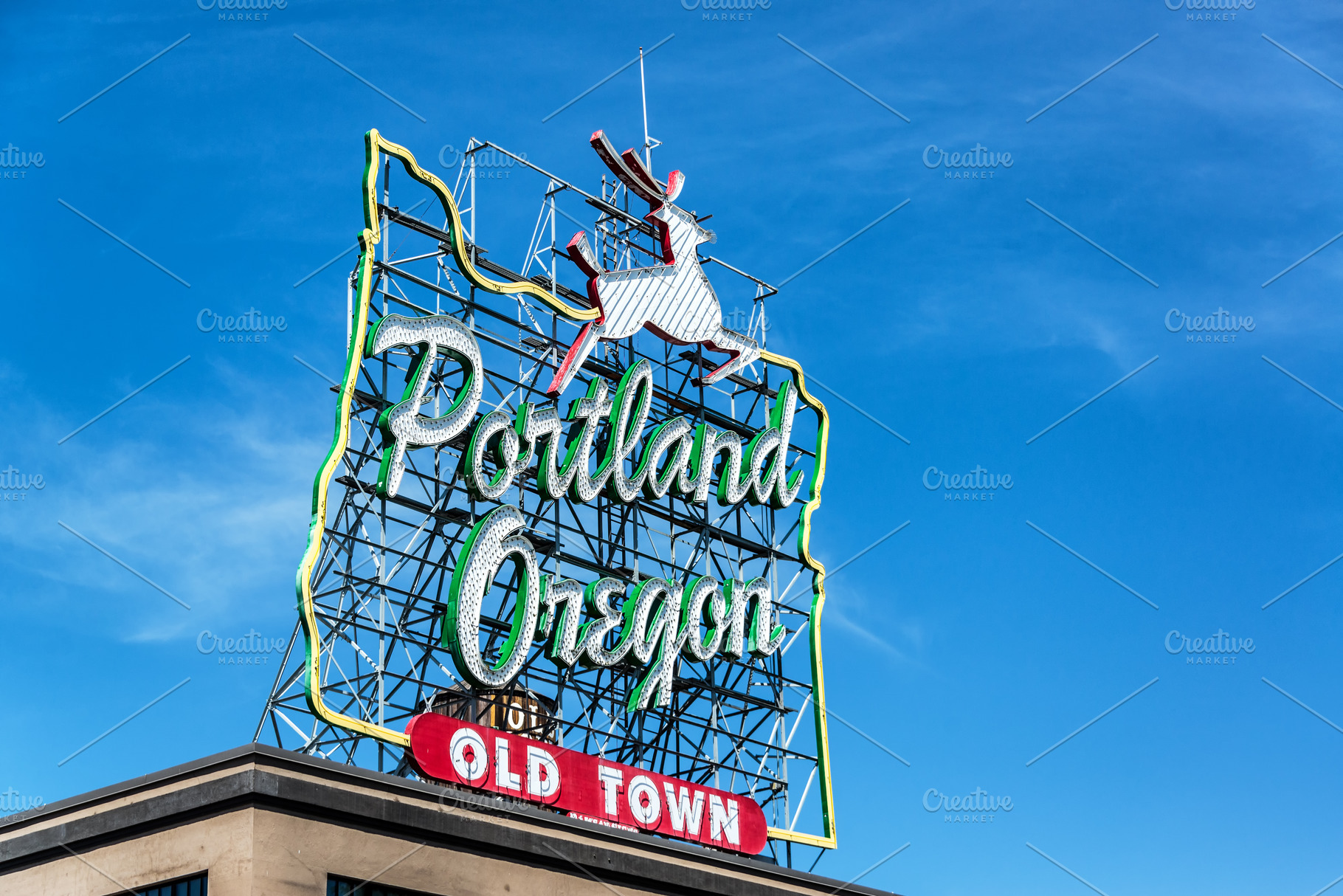 Portland Oregon Old Town, an Architecture Photo by JK Travel Photos