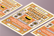 Summer Music Festival Flyer Set, a Flyer Template by Annora Studio (Thumbnail 3 of 6)