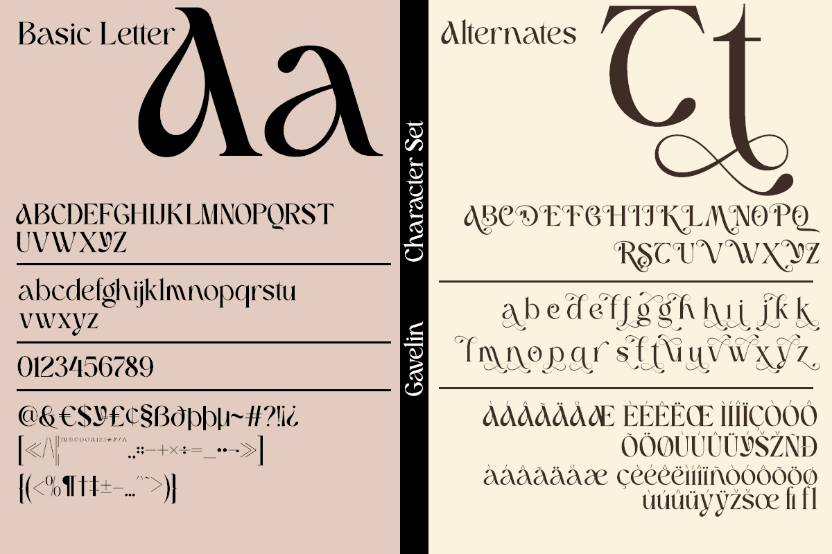 Gavelin - Luxury Serif Font, a Serif Font by Say Studio (Photo 12 of 12)