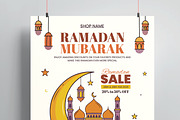 Ramadan Mubarak Marketing Flyer, a Flyer Template by MightyDesign (Thumbnail 2 of 8)