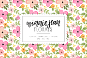 WinnieJean Florals Seamless Patterns, a Pattern Graphic by WinnieJean (Thumbnail 5 of 5)