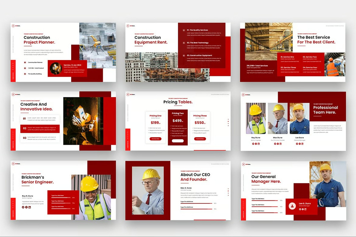 Brickan - Construction Keynote, a Presentation Template by Fit-tee (Photo 6 of 6)