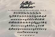 Aesthetic Monoline | Handwritten, a Handwritten Font by Aveni Letter Type (Thumbnail 9 of 10)