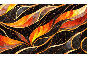 A vibrant abstract design with, an Abstract Photo by Igor Tichonow