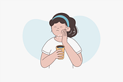 Unwell Patients Illustration, an Object Graphic by Jump Studio (Thumbnail 8 of 12)