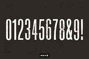 Letterpress Akzidenz, a Sans Serif Font by Heavy Metal Type Co. (Thumbnail 3 of 5)
