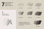 The Graphite Library-Photoshop, a Brush Add-On by GRANCI STUDIOS (Thumbnail 3 of 9)