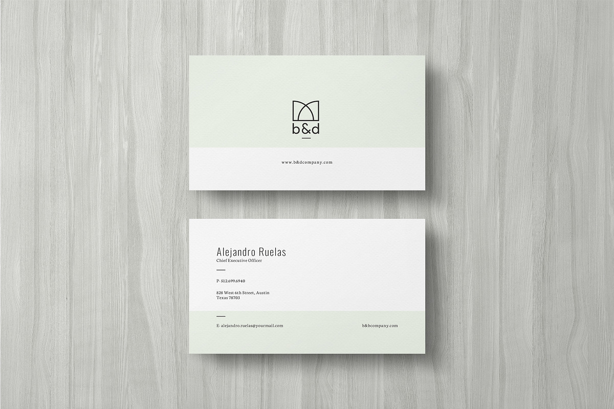 Elegant Business Card, a Business Card Template by ThemeDevisers (Photo 1 of 4)