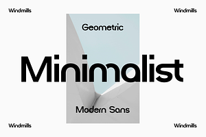 Windmills - Modern Sans