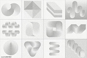 Stipple 2 - 100 dotted objects, an Object Graphic by kloroform (Thumbnail 12 of 21)
