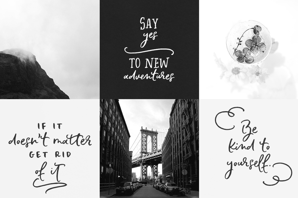 Soul Drifter handwritten brush font preview 8