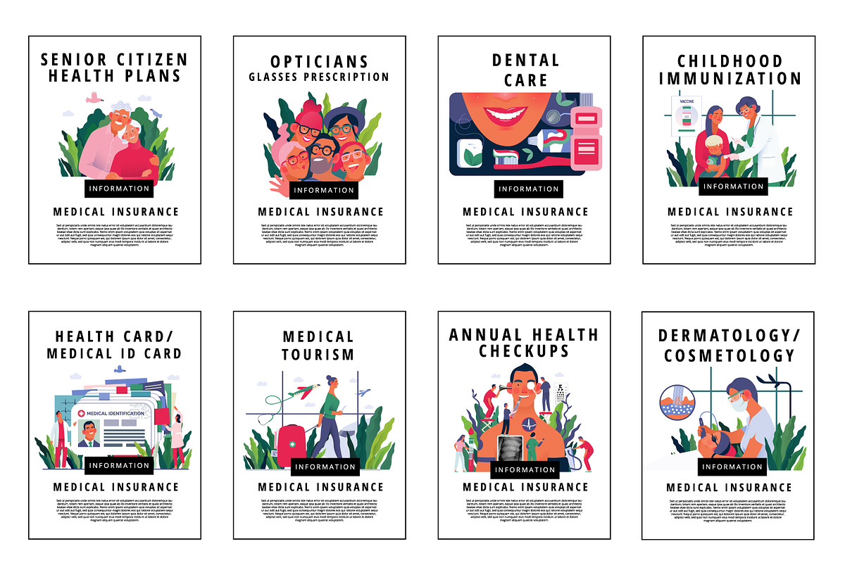 Part 1 Medical website illustrations, a Healthcare Illustration by Grivina's shop (Photo 35 of 37)