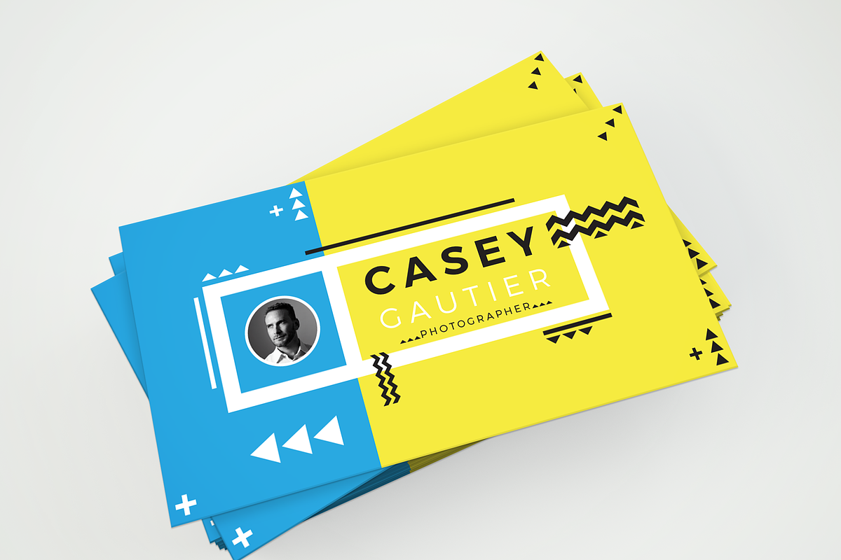 Casey Gautier Business Card, a Business Card Template by D | S Creative Design (Photo 4 of 5)