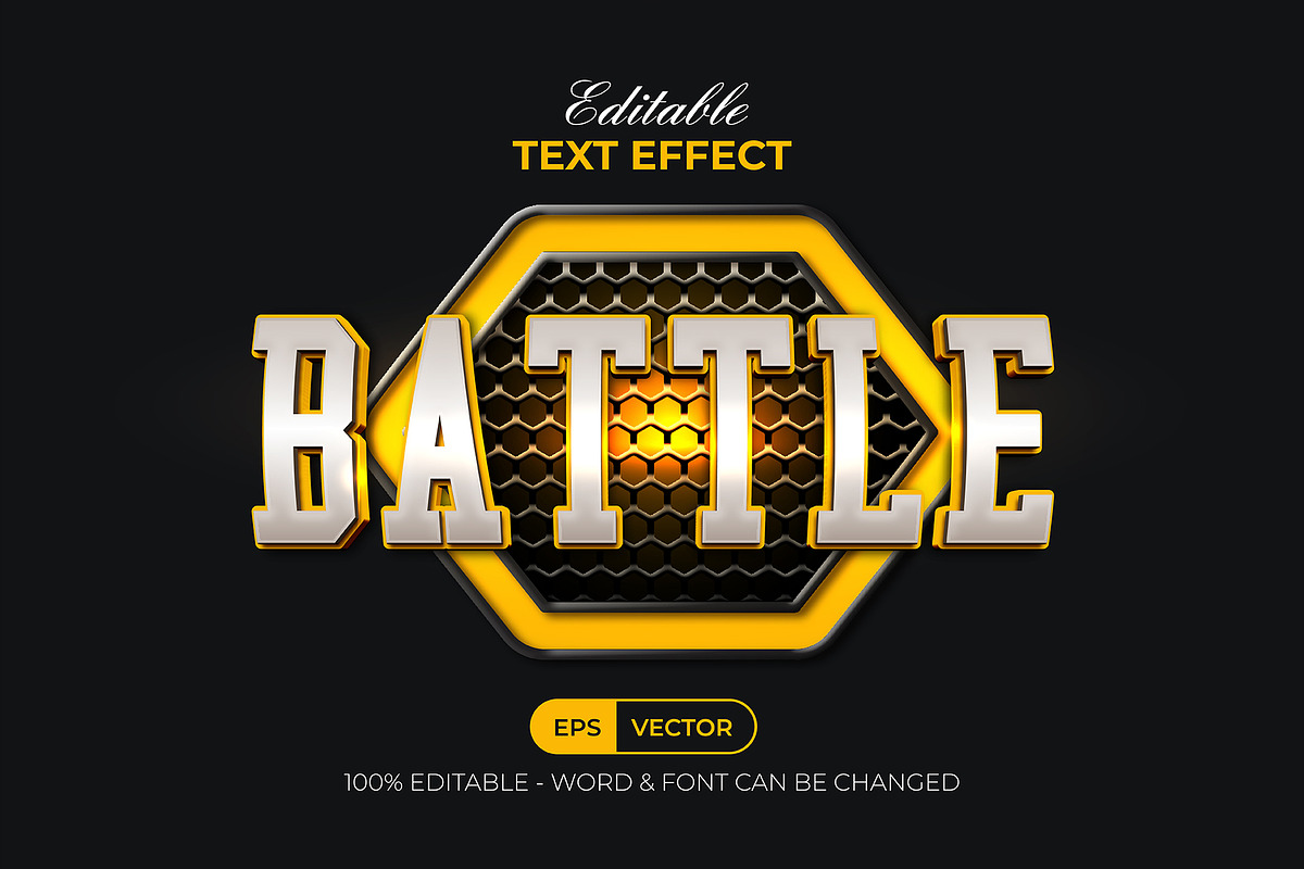 3D Text Effect Modern Styles Bundle, a Layer Style Add-On by Mockmenot (Photo 2 of 7)