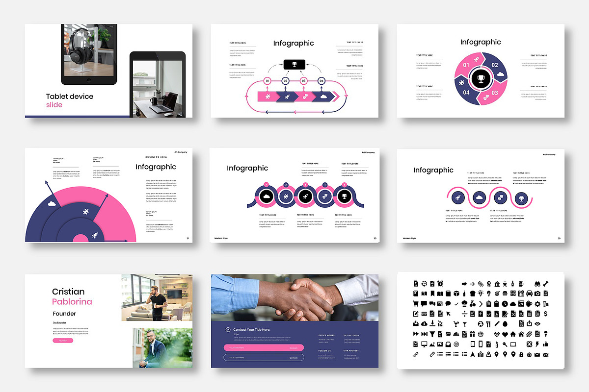 Awan – Business Keynote Template, a Presentation Template by Dens Creative Studio (Photo 5 of 6)