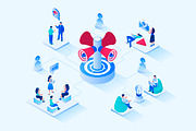 Isometric Web Illustrations, a Templates & Theme by alexdndz (Thumbnail 25 of 31)