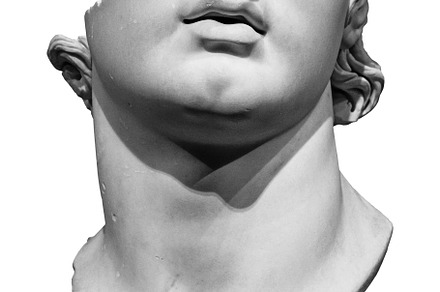 Antique broken head of a Greek man, an Arts & Entertainment Photo by BOOCYS