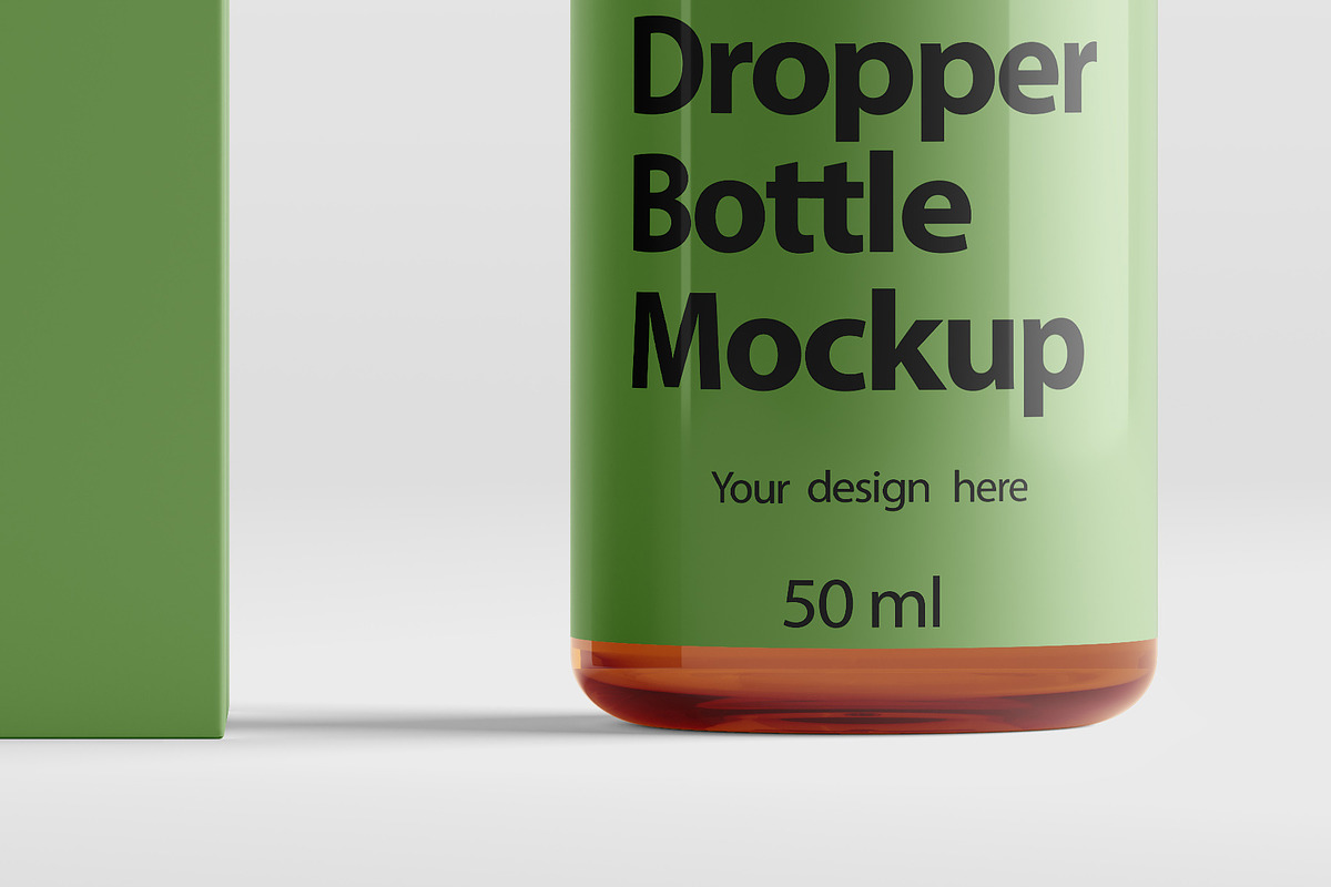 Simple Dropper Bottle Mockup, a Cups & Container Mockup by Toocha design (Photo 6 of 7)