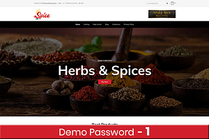 Spice Grocery Shopify Theme