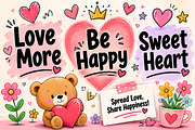 Love Doodle, a Handwritten Font by Wow Magic (Thumbnail 6 of 6)