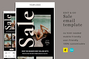 Black Friday Sale Email - Mailchimp, an Email Template by Edit & Go Templates (Thumbnail 1 of 3)