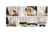 Christmas Frame Mockup Bundle, a Household Mockup by Artjafara (Thumbnail 9 of 9)