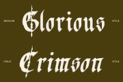 CS Lamia Drawn, a Blackletter Font by Craft Supply Co. (Thumbnail 3 of 8)