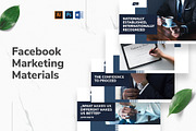 Law Firm Facebook Materials, a Social Media Template by TemplatesNow! (Thumbnail 1 of 7)