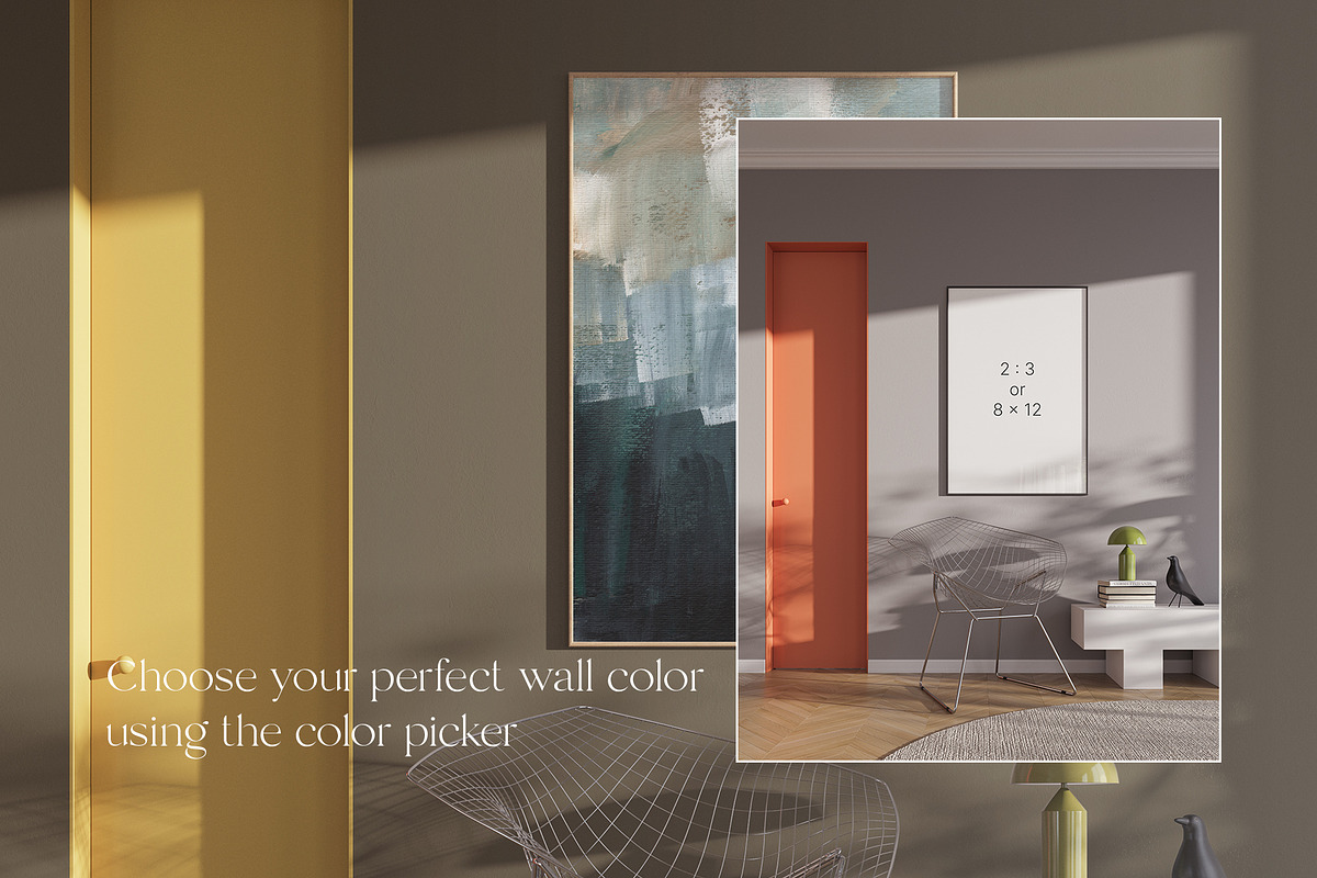 KOLIR: Interior Mockup Collection, a Household Mockup by harno.mockup (Photo 4 of 23)