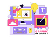 10 Graphic Design Illustration, a Decorative Illustration by denayunebgt (Thumbnail 4 of 4)