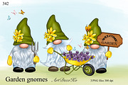 Garden gnome, PNG gnome, an Illustration by DekoArt (Thumbnail 1 of 3)