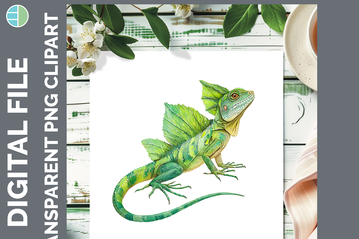 Lizard Illustration Bundle, 21 PNG, an Animal Illustration by Enliven Designs (Photo 8 of 9)