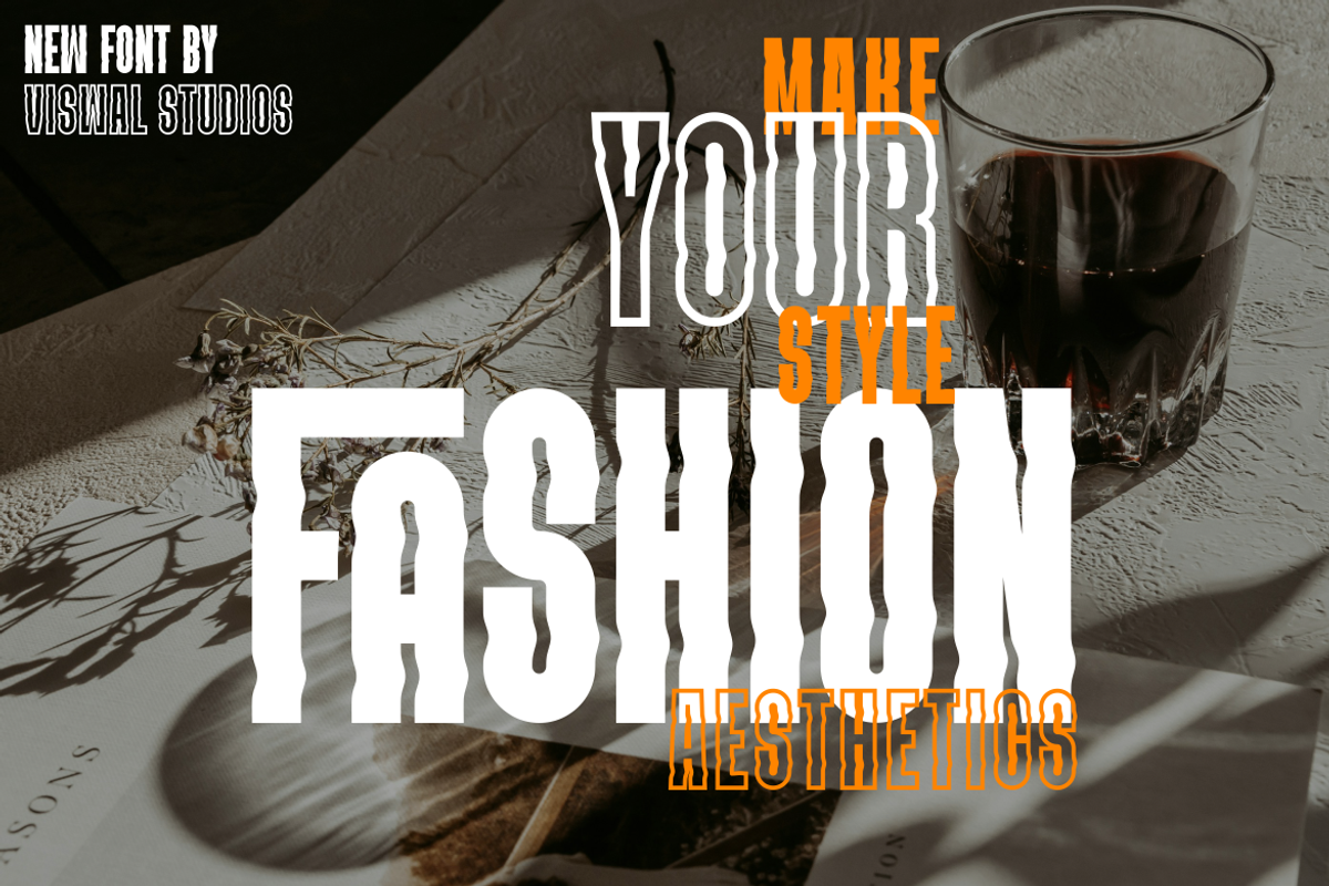 VELDOREN BRUSH - Modern Font, a Sans Serif Font by Viswal Studio (Photo 3 of 8)