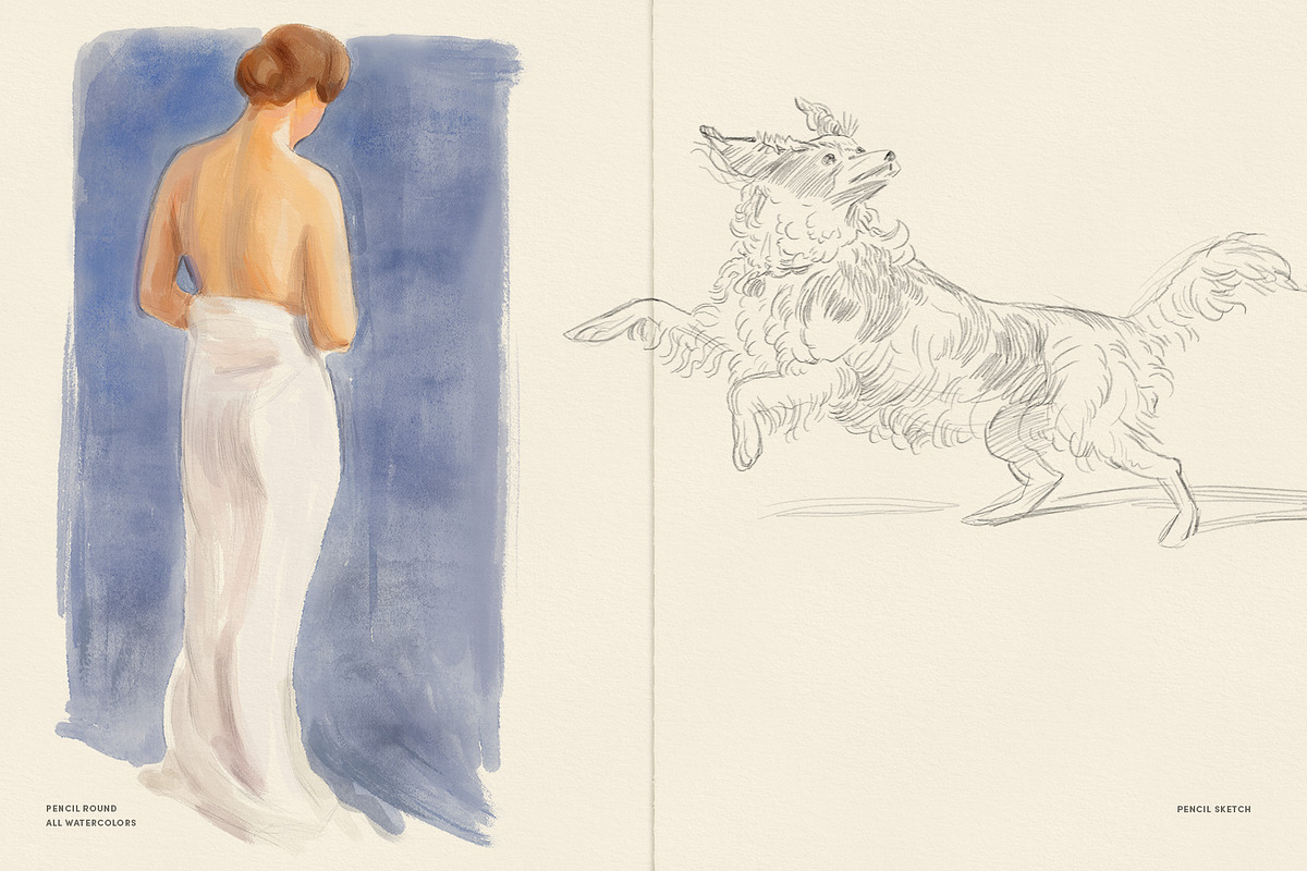 Daily Sketch – Procreate Brushes, a Brush Add-On by Sadie Lew (Photo 5 of 13)