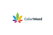 Color Weed / Marijuana / Cannabis, a Branding & Logo Template by bvcreates (Thumbnail 2 of 8)