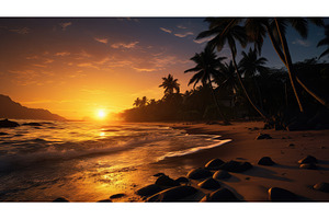 escape holiday black ai generated, a Holiday Photo by pikepicture