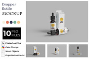 Dropper Bottle Mockup 3d, a Packaging Mockup by DigitAuras (Thumbnail 1 of 4)