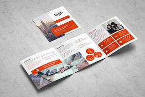 Square Tri Fold Brochure