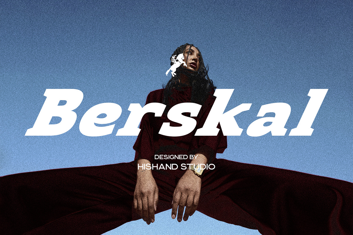 Berskal Serif Display Font, a Serif Font by Hishand Studio (Photo 1 of 10)
