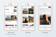 Pinterest Social Media Mockups Pack, a Social Media Template by Poego Social (Thumbnail 4 of 7)