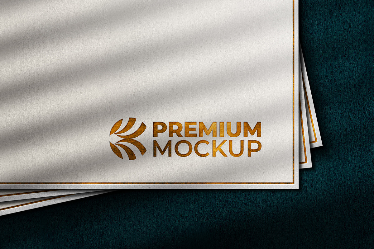 26 Luxury Logo Mockup with Shadow, a Mockup by aalfndi (Photo 7 of 30)