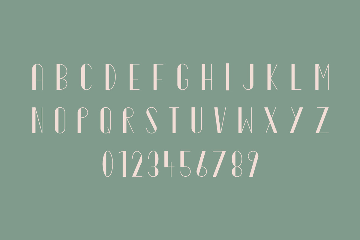 Ornate Typeface preview 2