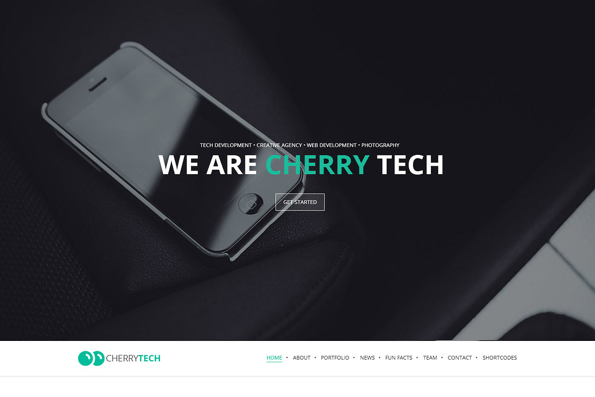 Cherry Multipurpose Wordpress Theme, a WordPress Template by PremiumCoding (Photo 2 of 4)
