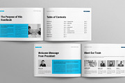 Employee Handbook Template Landscape, a Brochure Template by Work-Envance (Thumbnail 3 of 10)