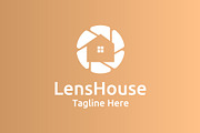 Gold Lens House Logo Design, a Branding & Logo Template by Artiveko (Thumbnail 3 of 3)