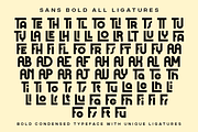 Tyllon - Bold Ligature Sans Serif, a Sans Serif Font by Pandeka Studio (Thumbnail 12 of 12)
