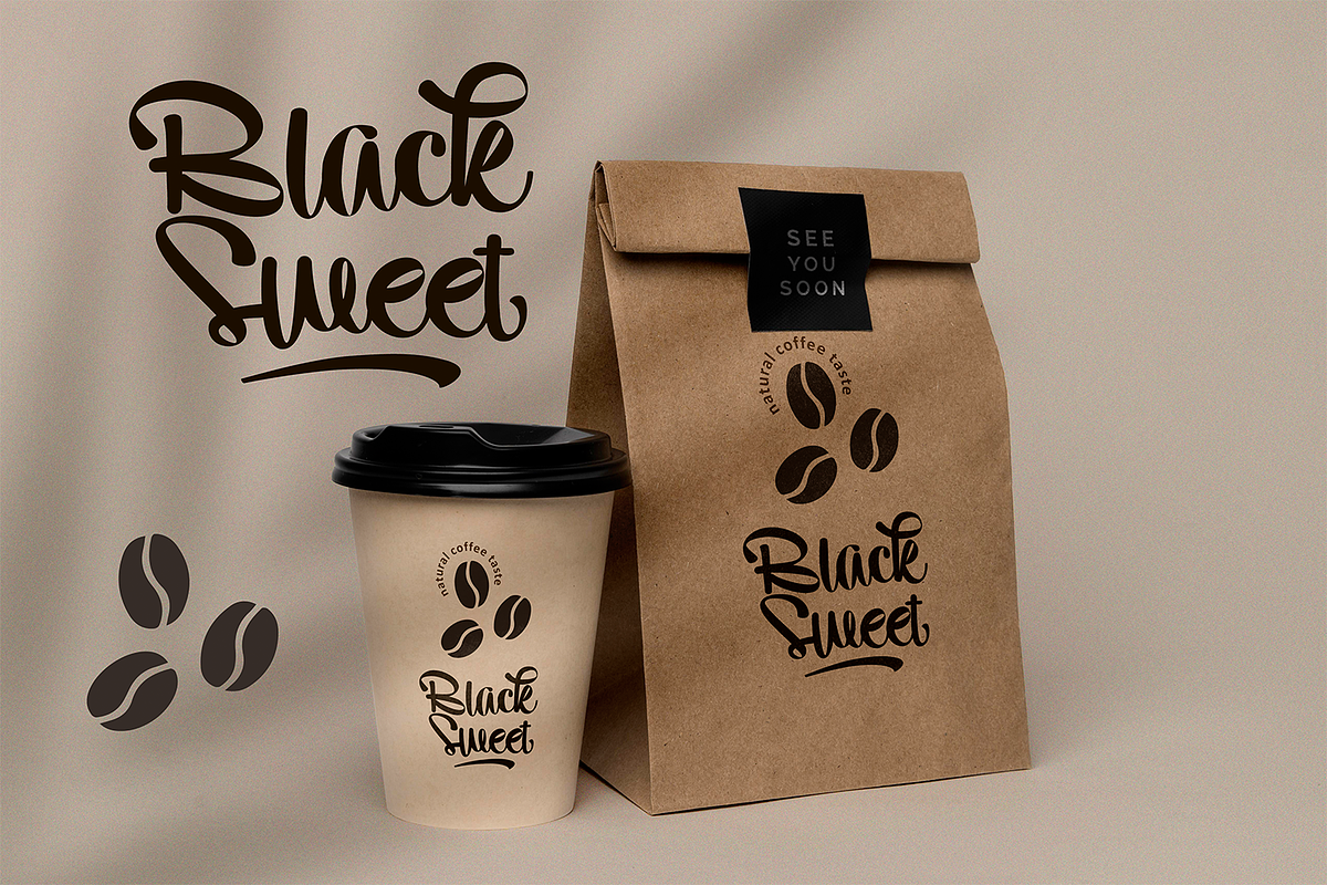Billiboldy // Sweet Bold Typeface, a Script Font by GDcreative (Photo 7 of 10)