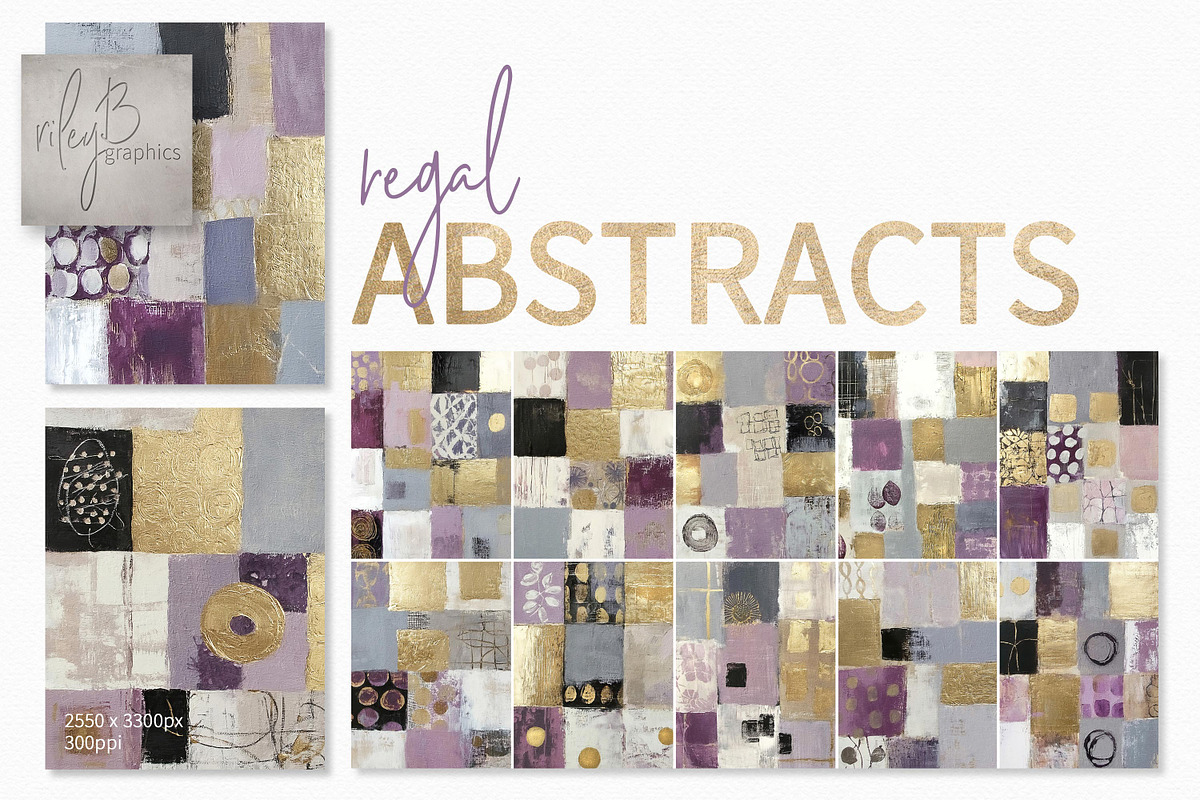 Regal Abstracts, a Decorative Illustration by rileyBgraphics (Photo 1 of 7)
