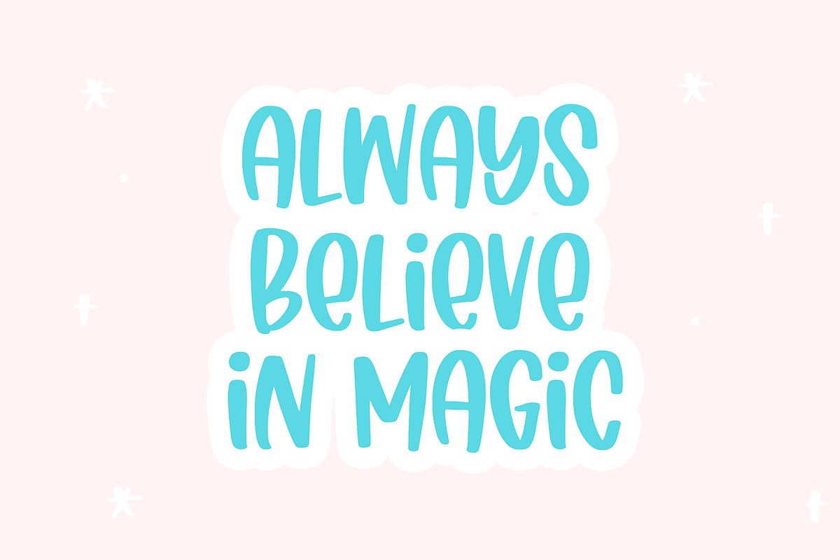 Reality | Fun Handwritten Font preview 7