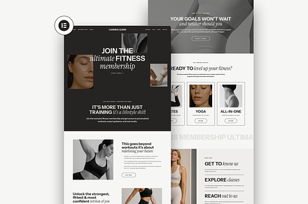 Carmen Quinn WordPress Template